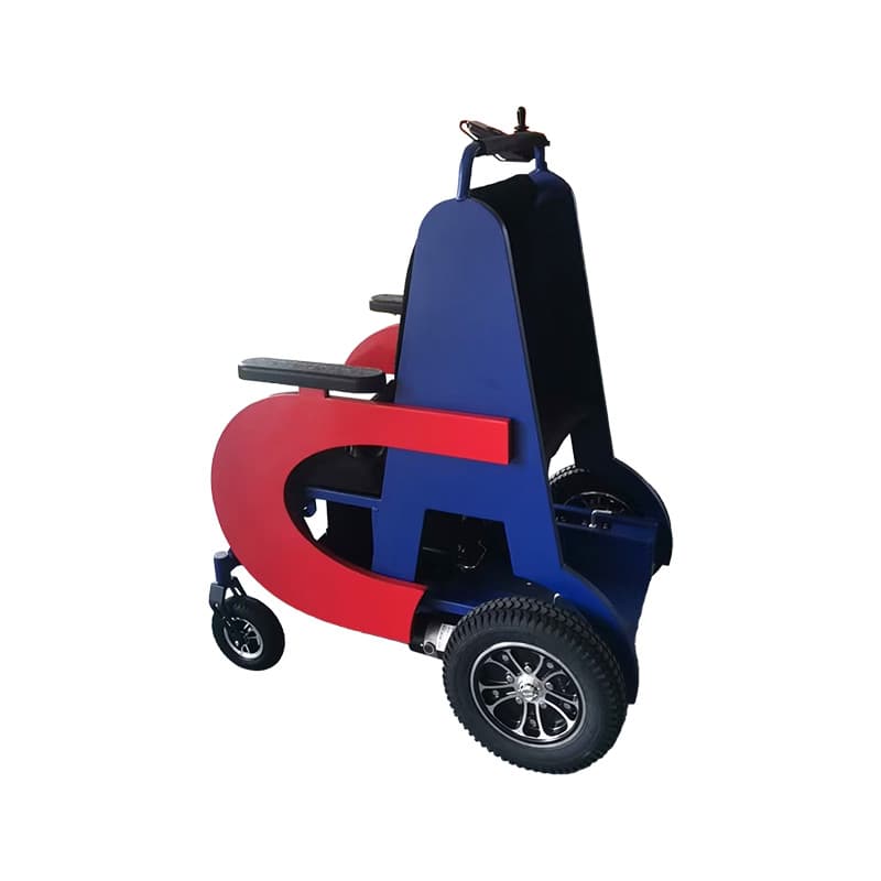 YSE114 Heavy Duty Wheelchair - Folded for Storage