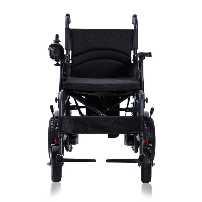 YSE126 Steel Folding Electric Wheelchair - Folded