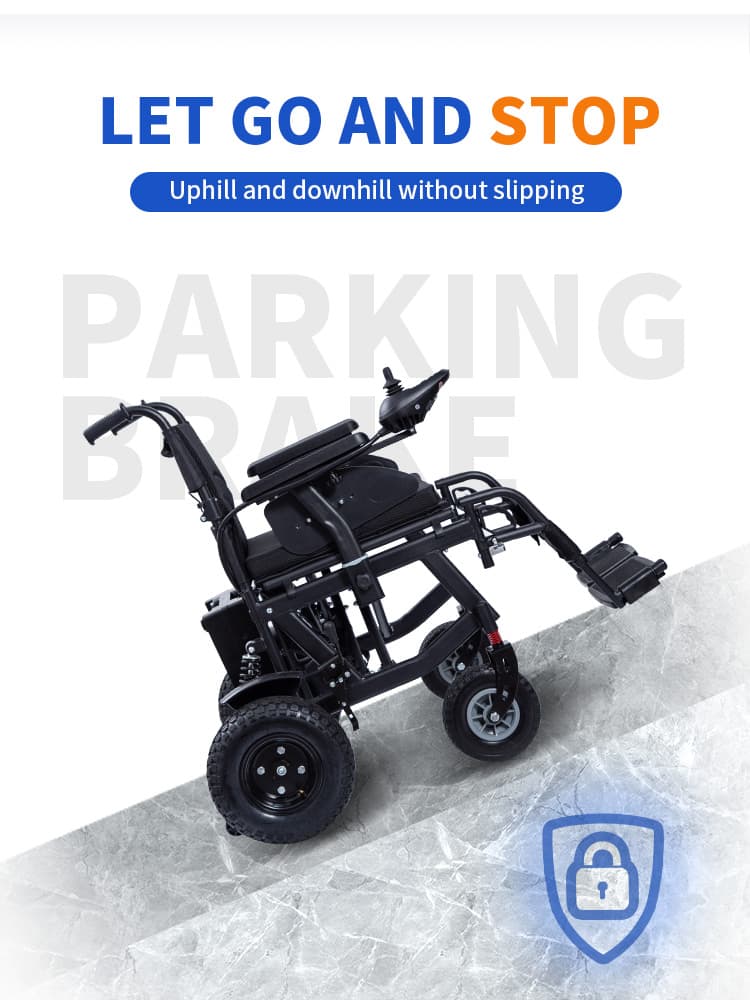 YSE126 Steel Folding Electric Wheelchair - Feature 3