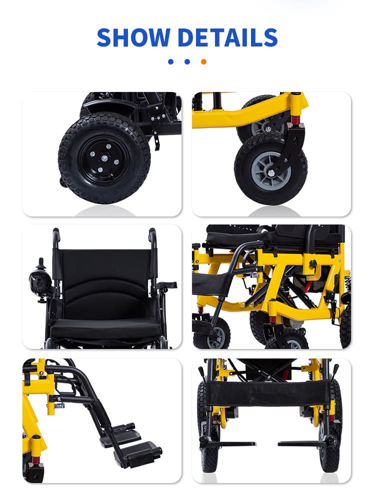 YSE126 Steel Folding Electric Wheelchair - Feature 4