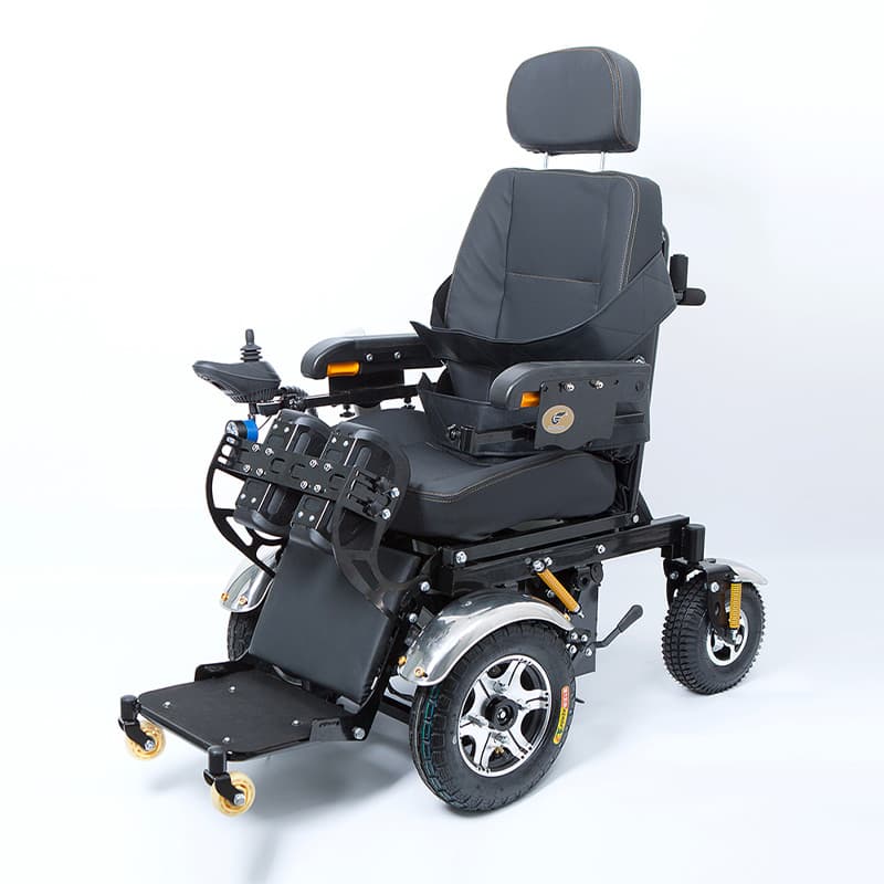 YSE301 Rehabilitation Wheelchair - Detail of Lifting Mechanism